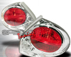 SpecD Red/Clear JDM Style Tail Lights Nissan Maxima 97-99