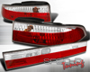 SpecD Red/Clear Tail Lights Nissan 240SX S14 95-98