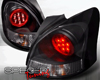 SpecD Black Housing LED Tail Lights Toyota Yaris 06-09
