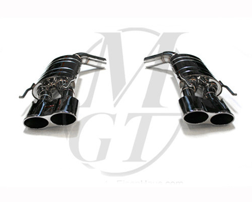 Meisterschaft Stainless GT Racing Exhaust 4x120x80mm Tips Mercedes-Benz S600 V12 Bi-Turbo Sedan 09+