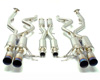 MXP Stainless Complete Exhaust w/Chrome Tips BMW E92 M3 08-11