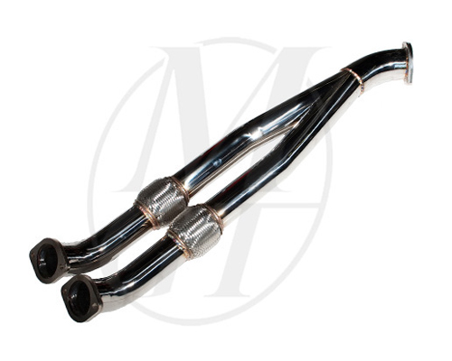 Meisterschaft Non-Resonated Mid-Section Piping Nissan GT-R R35 09+