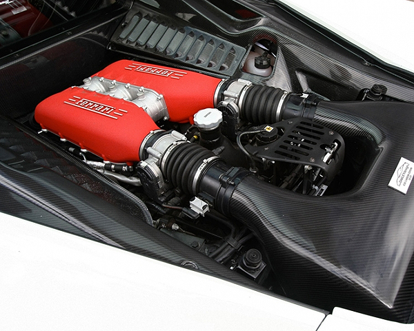 Oakley Design Carbon Fiber Engine Bay Cover Set Ferrari 458 Italia 10+