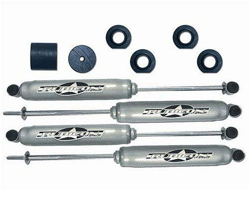 Rubicon Express 2 Inch Spacer Lift System w/Shocks Jeep Wrangler 97-06