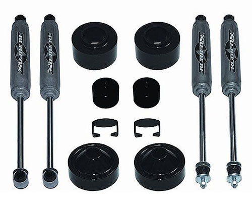 Rubicon Express 2 Inch Spacer Lift System w/Twin Tube Shocks Jeep Wrangler 07-12