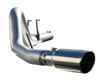 aFe Aluminum DPF-back Exhaust Ford F-350 6.4L V8 Power Stroke 08-10