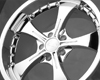 ALT Wheels AT-326 Wraith Wheel 18x8.0  5x112 Chrome