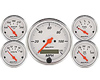 Autometer Arctic White In-Dash Electrical Gauge Kit