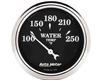 Autometer Old Tyme Black 2 1/16 Water Temperature Gauge