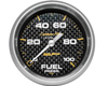 Autometer Carbon Fiber 2 5/8 Fuel Pressure Gauge