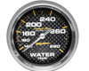 Autometer Carbon Fiber 2 5/8 Water Temperature 140-280 Gauge