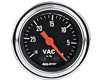 Autometer Traditional Chrome 2 1/16 Vacuum Gauge