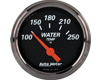 Autometer Designer Black 2 1/16 Water Temperature Gauge