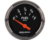 Autometer Designer Black 2 1/16 Fuel Level 0E/30F Gauge