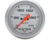 Autometer Ultra Lite 2 1/16 Water Temperature 60-210 Gauge