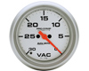 Autometer Ultra Lite 2 5/8 Vacuum Gauge