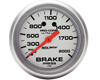 Autometer Ultra Lite 2 5/8 Brake Pressure Gauge