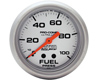 Autometer Ultra Lite 2 5/8 Fuel Pressure 0-100 Gauge