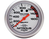 Autometer Ultra Lite 2 5/8 Nitrous Pressure Gauge