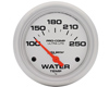 Autometer Ultra Lite 2 5/8 Water Temperature Gauge