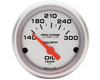 Autometer Ultra Lite 2 1/16 Oil Temperature 140-300 Gauge