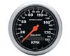 Autometer Sport-Comp 3 3/8 Metric Programmable Speedometer