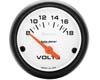 Autometer Phantom 2 1/16 Voltmeter Gauge