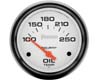 Autometer Phantom 2 5/8 Oil Temperature Gauge
