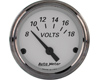 Autometer American Platinum 2 1/16 Voltmeter Gauge