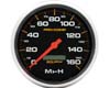 Autometer Pro-Comp 5in. Programmable Speedometer 160 MPH