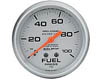 Autometer Silver 2 5/8 Fuel Pressure 0-100 Gauge