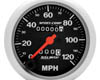 Autometer Sport-Comp 3 3/8 Mechanical Speedometer 120MPH