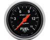 Autometer Sport-Comp 2 1/16 Fuel Pressure 0-15 Gauge