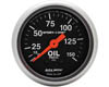 Autometer Sport-Comp 2 1/16 Oil Pressure 0-150 Gauge