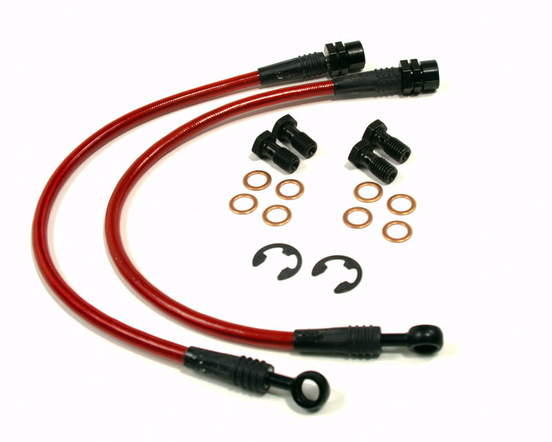 Agency Power Front Brake Lines Ford Mustang Cobra 99-04