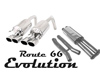 B&B Route 66 Exhaust Evolution Quad 4.5inch Oval Tips Chevrolet Corvette C6 05-08