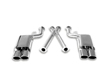 B&B 2.5 inch Catback Exhaust System Quad 3 inch Round Tips Nissan 300ZX Twin Turbo 90-96