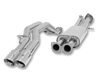 B&B Catback Exhaust Dual 4 inch Double Wall Tip Hummer H2 6.0L 6.2L 07-08