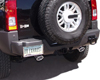 B&B Catback Exhaust System With Dual 3-1/2 inch Double Wall Round Tips Hummer H3 Alpha 08-10