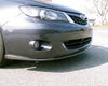 BlackTop Aero Type V Carbon Front Lip for Non-Premium Bumper Subaru WRX 08-12