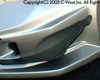 C-West Long Nose Front Canards Nissan 350Z Z33 03-08
