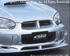 C-West Front Half Spoiler Subaru WRX/STI 04-06