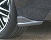 ChargeSpeed Bottom Line Carbon Rear Lip Caps Subaru WRX STI GRB 08-12