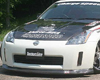 ChargeSpeed Bottom Line Carbon Front Lip Spoiler Nissan 350Z Zenki 03-05