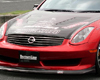 ChargeSpeed Bottom Line FRP Front Lip Spoiler Infiniti G35 Coupe 06-07