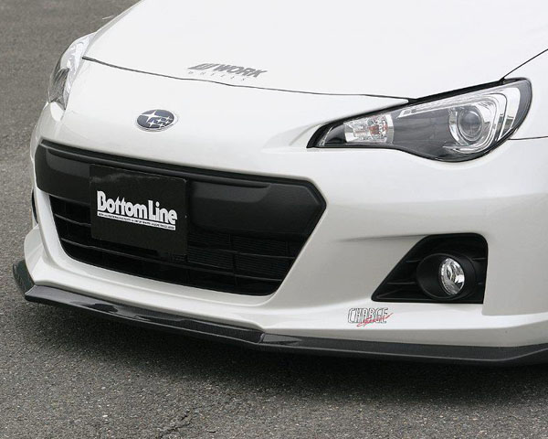 ChargeSpeed Bottom Line Carbon Front Lip Subaru BRZ 13+