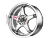 Drag DR-8 17X7  4x100/114  40mm   Silver Machined