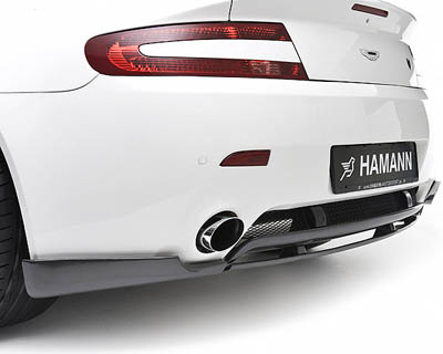 Hamann Rear Diffuser 3-Pc Fiberglass Aston Martin V8 Vantage 06-12