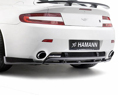 Hamann Rear Diffuser 3-Pc Matte Carbon Fiber Aston Martin V8 Vantage 06-12