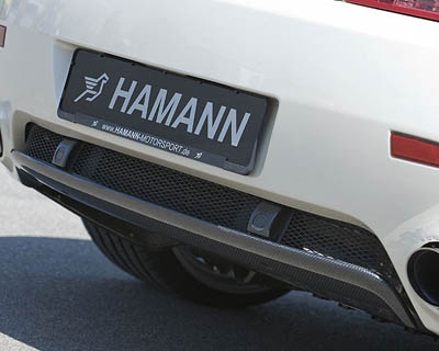Hamann Rear Center Molding Diffuser Matte Carbon Fiber Aston Martin V8 Vantage 06-12